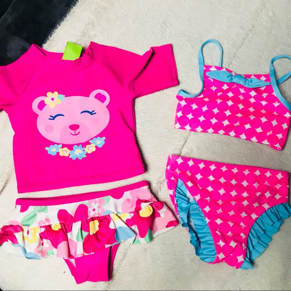 👙 SALE 5 for $25 • Babygirl Swimsuit Set